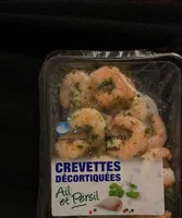 Crevettes décortiquées Ail et Persil
