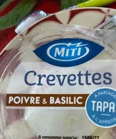 Crevettes poivre & basilic - 100g - Frais