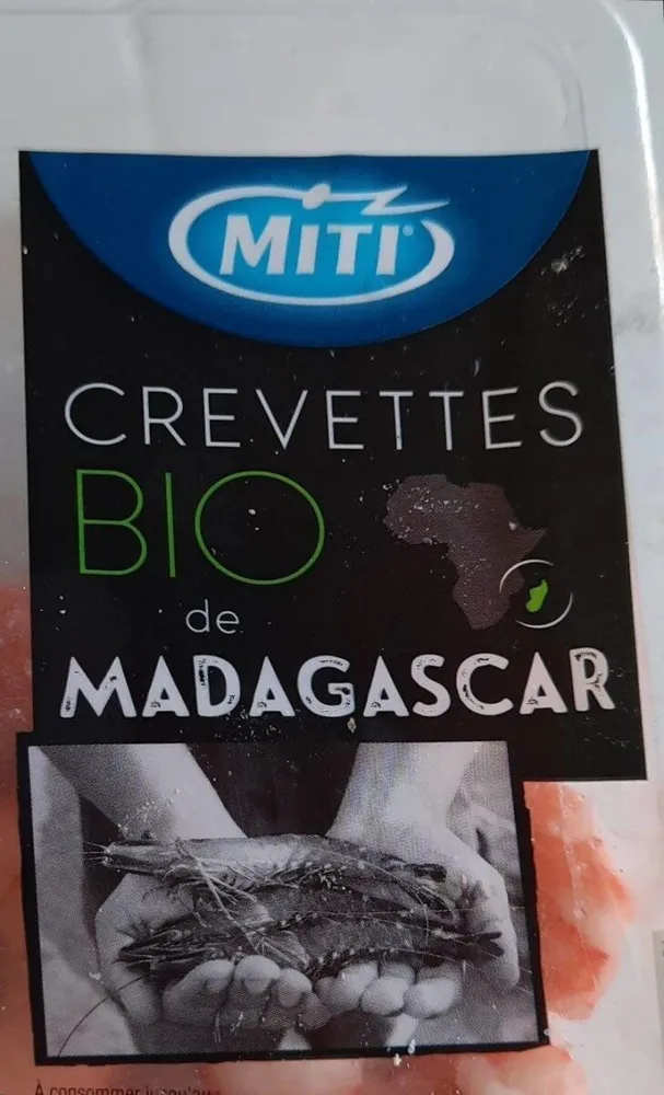 Crevettes bio de Madagascar
