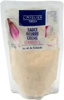 Sauce beurre crème échalotes au sel de Guérande - 170g - Frais