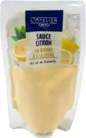Sauce citron au beurre & à la crème au sel de Guérande - 170g - Frais