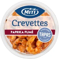 Crevettes paprika fumé - 100g - Frais