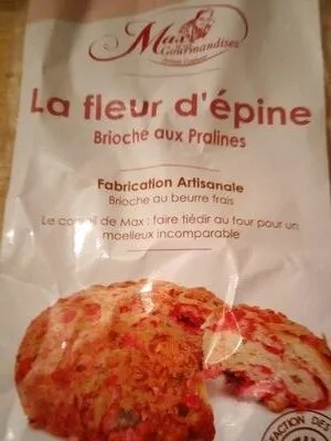 La fleur d'epine brioche aux pralines