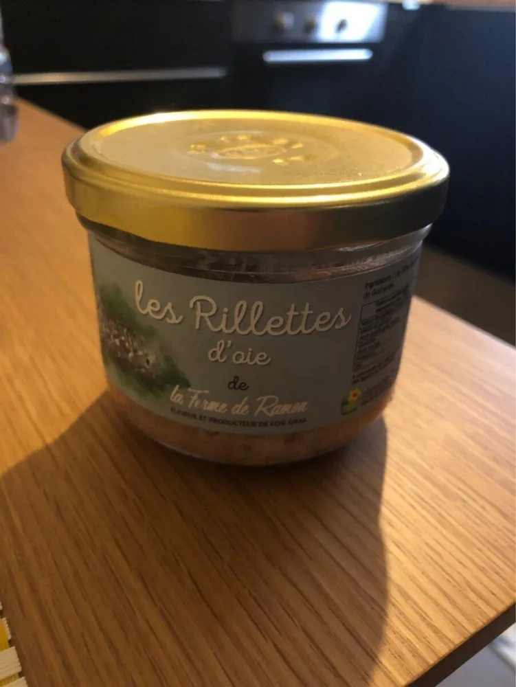 Les rillettes d'oie de la ferme de ramon