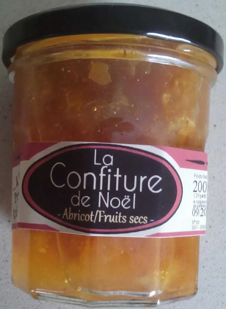 La Confiture de Noël - Abricot/Fruits Secs