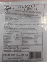 Aligot Surgelé