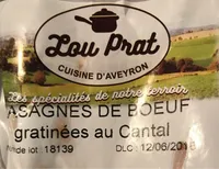 Lasagnes de boeuf