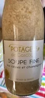 Soupe fine aux cèpes et champignons