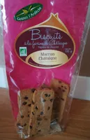 Biscuits à la farine de châtaigne pépites de chocolat