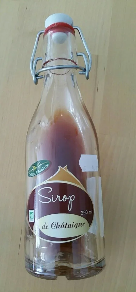 Sirop de châtaigne
