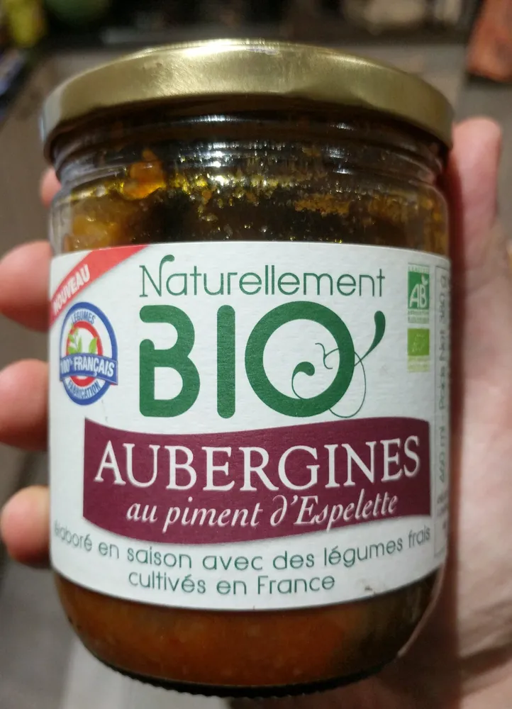 Aubergines Grillées Au Paprika Mijotées Bio 460. ..