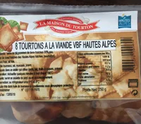 Tourtons a la viande VBF Hautes Alpes