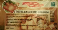 8 Tourtons à la truite fumée des Hautes Alpes