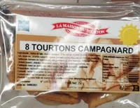 8 Tourtons campagnard