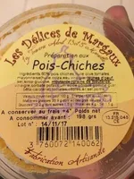 Preparation aux pois chiches