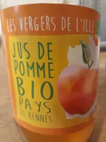 Jus de pomme Bio Pays de Rennes