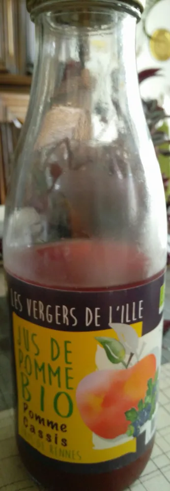 Jus de Pomme bio - Pomme Cassis