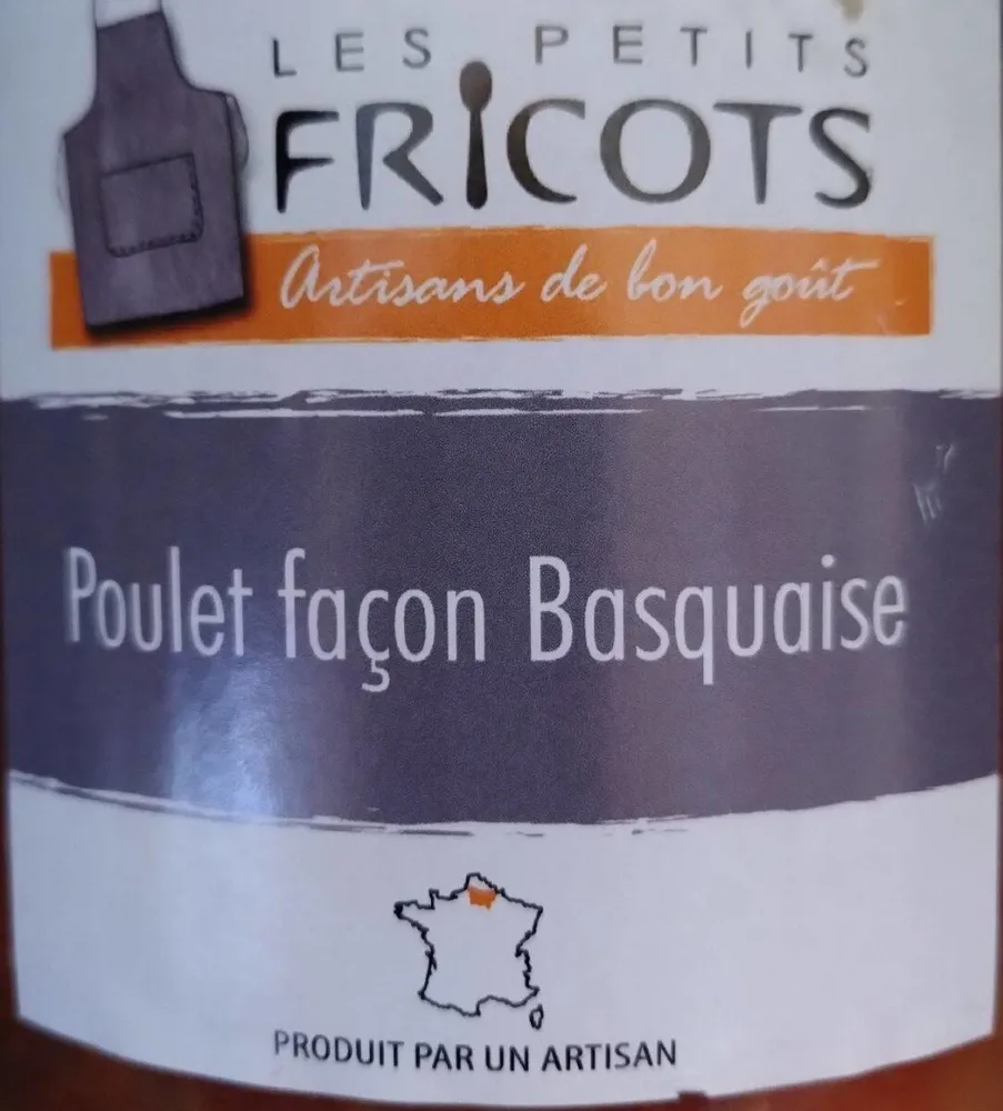 Poulet façon basquaise