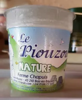 Yaourt fermier nature