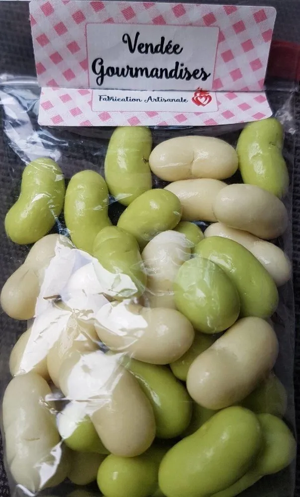 Mogettes vert blanc