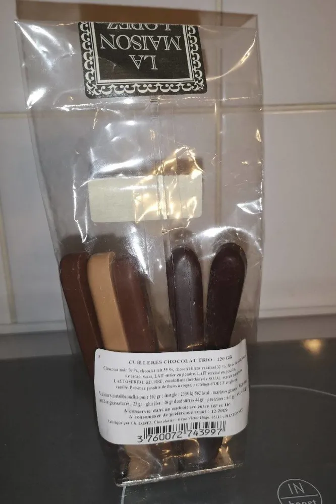Cuillères Chocolat Trio -120g