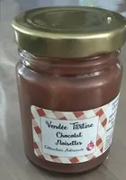 Vendee tartine chocolat noisettes