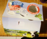 Yaourt Arôme Fraise au Bon Lait entier