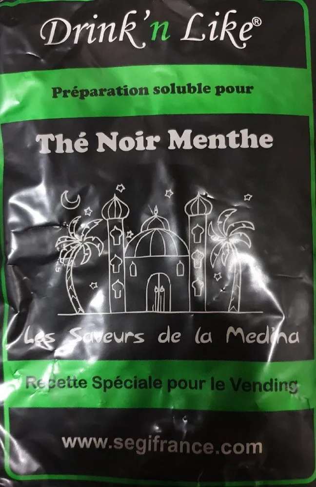 Thé menthe soluble