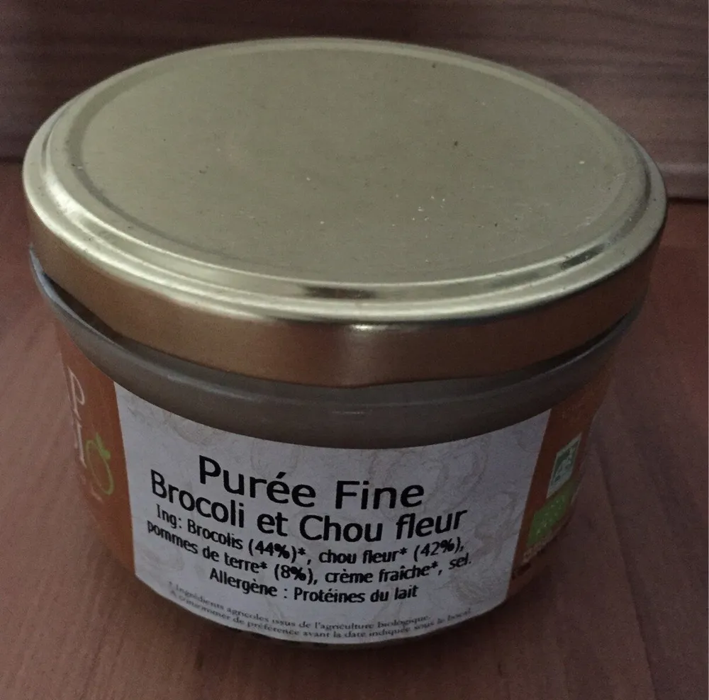 Mousseline En Duo De Brocolis-chou Fleur, 220GR
