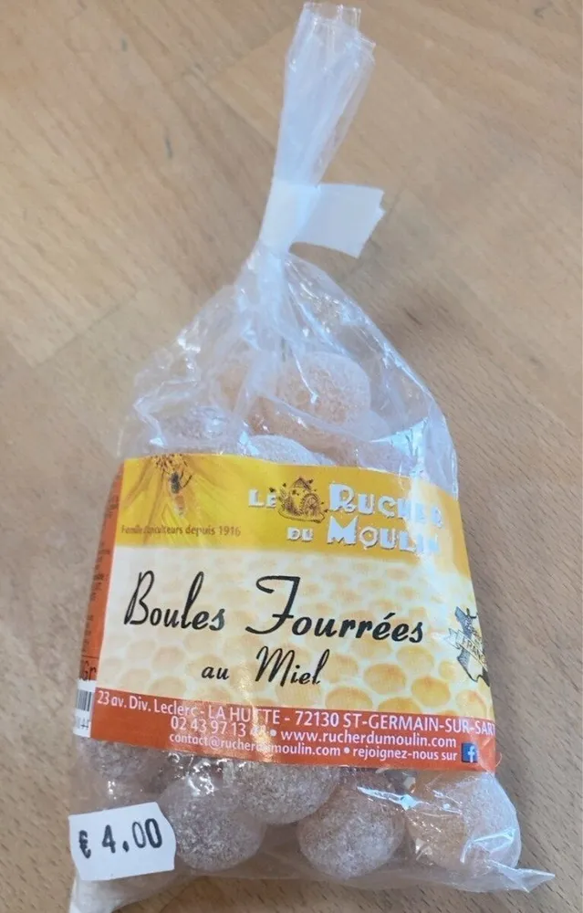 Boules fourrees au moel