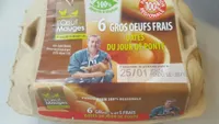 Gros oeufs frais