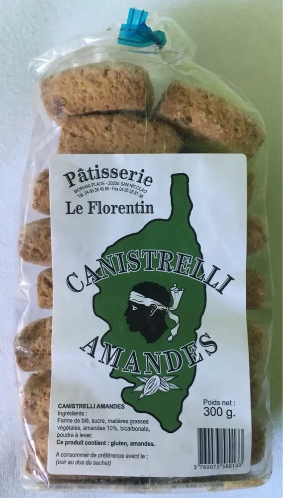 Canistrelli amandes