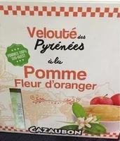 Cazaubon Velouté de pomme fleur d'oranger les 4 pots de 125 g