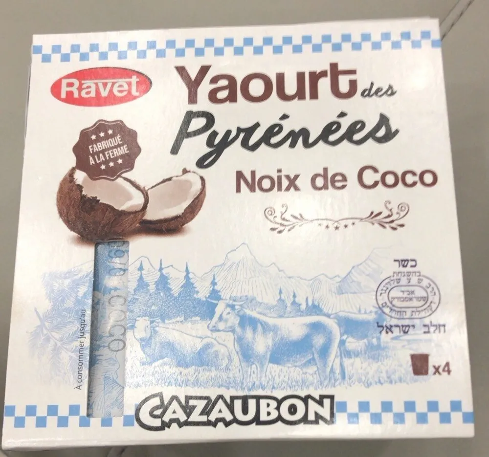 Yaourt des Pyrénées coco