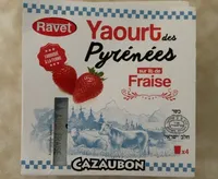 Yaourt des Pyrénées - Fraise