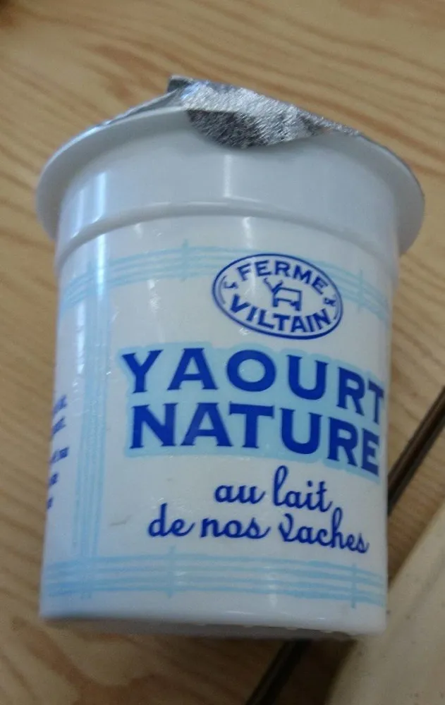 Yaourt nature au lait de nos vaches