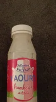 Yaourt framboise et litchi