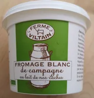 Fromage blanc de campagne au lait entier de nos vaches