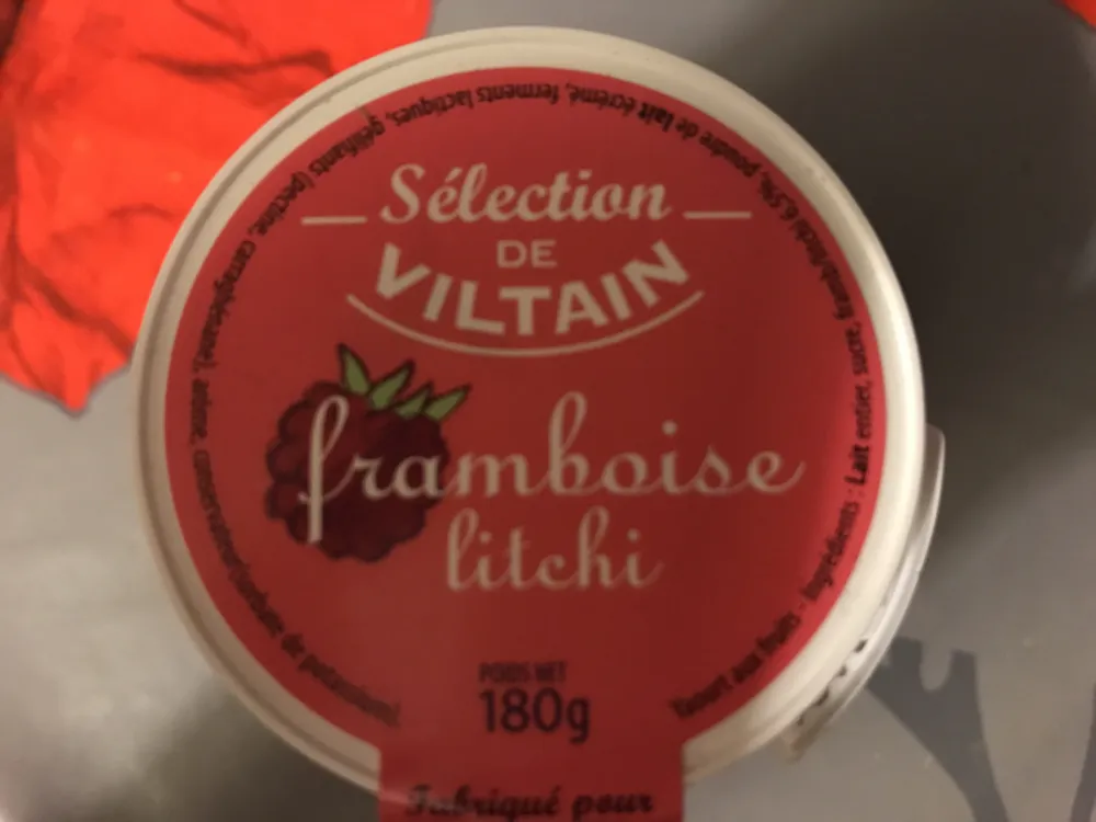 Yaourt au Lait Entier Framboise Litchi