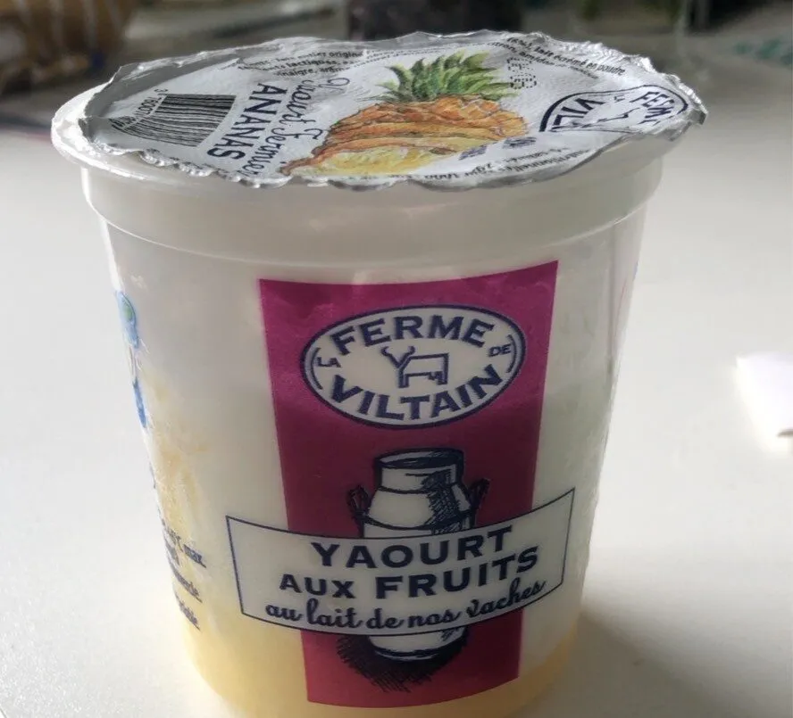 Yaourt fermier Ananas