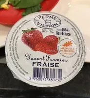 Yaourt Fermier Fraise