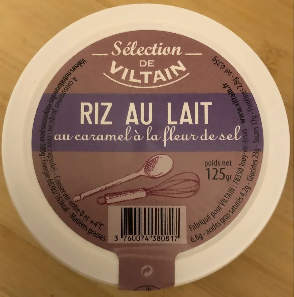 Riz au Lait au Caramel à la Fleur de Sel