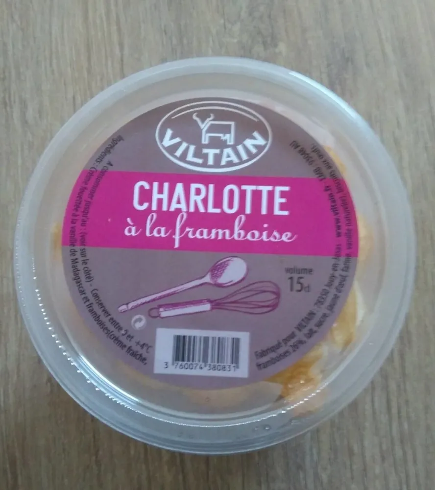 charlotte à la framboise
