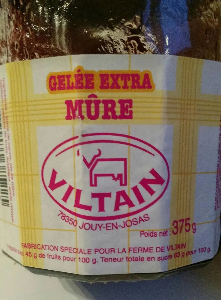 Gelée extra de mûres