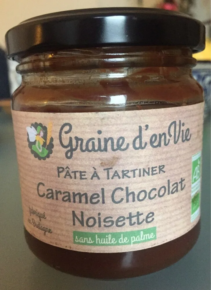 Pâte à tartiner Caramel Chocolat Noisette