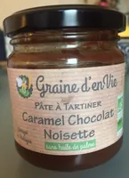 Pâte à tartiner Caramel Chocolat Noisette