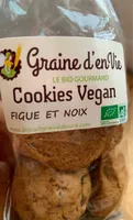 Cookies vegan figue et noix