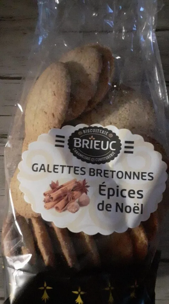 Galettes bretonnes aux épices de Noël