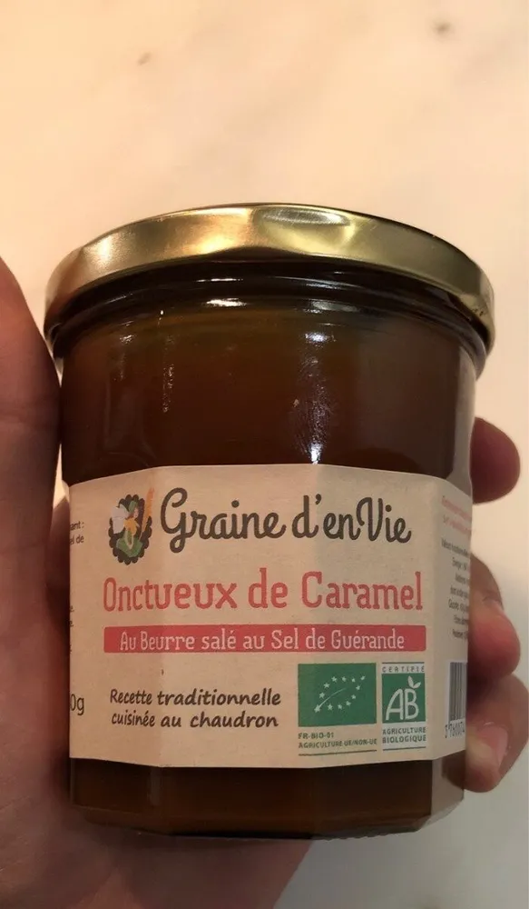Onctueux de Caramel au Beurre salé au sel de Guérande