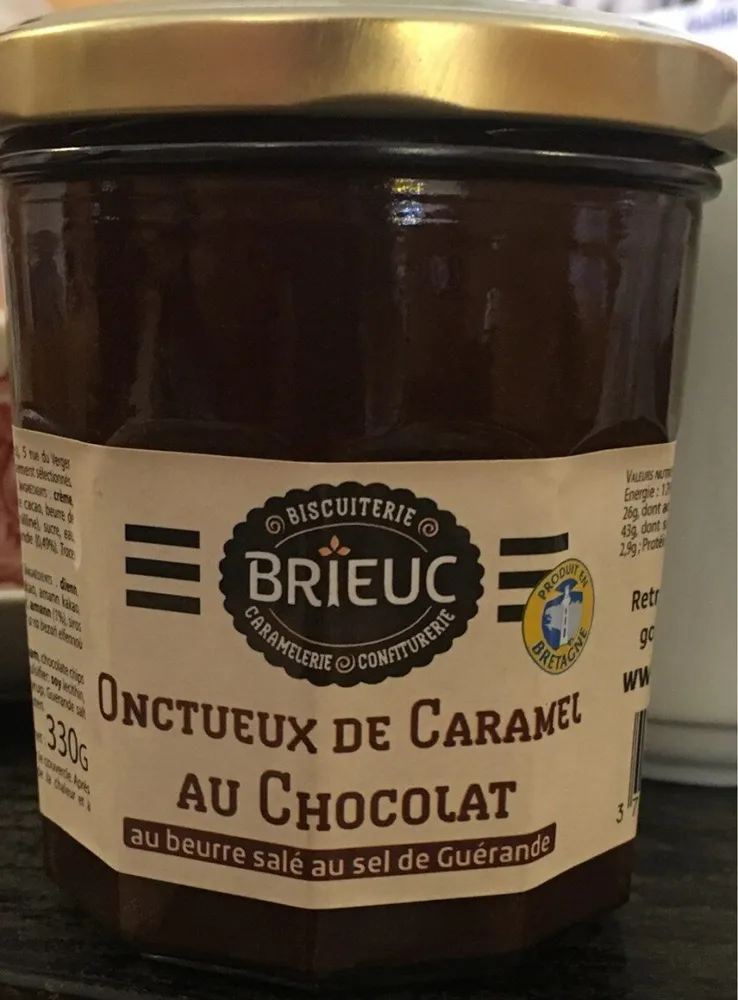 Onctueux de caramel au chocolat noir
